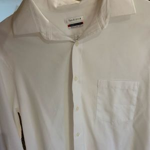 White Button-down dress shirt
